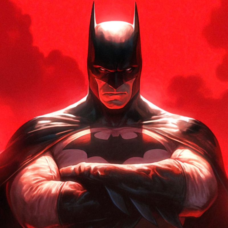 DC Comics Art Print Justice League Trinity: Batman 61 x 41 cm - unframed 2