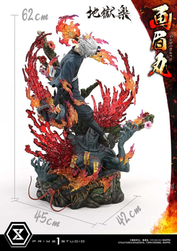 Hell´s Paradise Ultimate Premium Masterline Series Statue 1/4 Gabimaru Bonus Version 62 cm 8