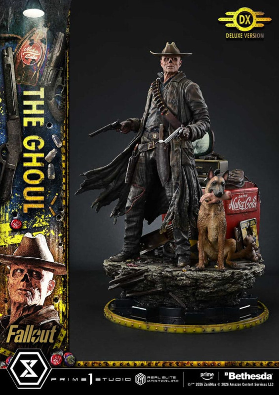 Fallout (TV Series) Real Elite Masterline Series Statue 1/4 The Ghoul Deluxe Version 64 cm 13