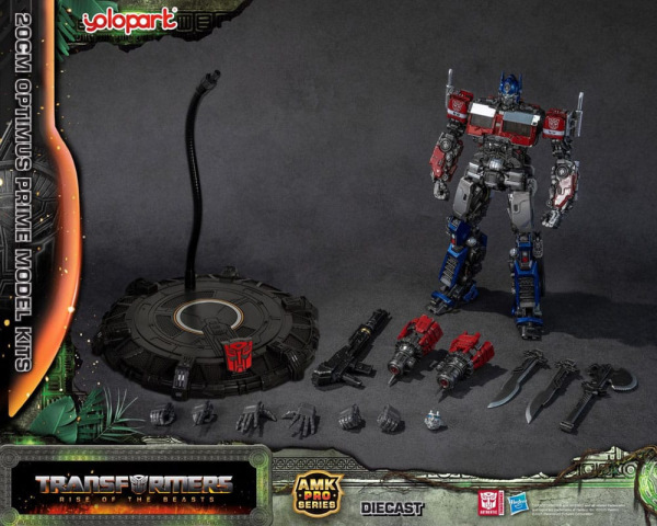 Transformers: Rise of the Beasts AMK Pro Series Plastic Model Kit Optimus Prime (Oversea Version) 20 1