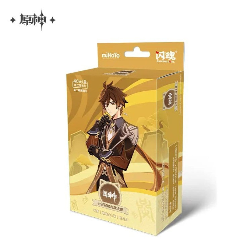 Genshin Impact Trading Card Game - Pre-Build Starter Deck 02 - Zhongli - Series 2 *Chinese Version*