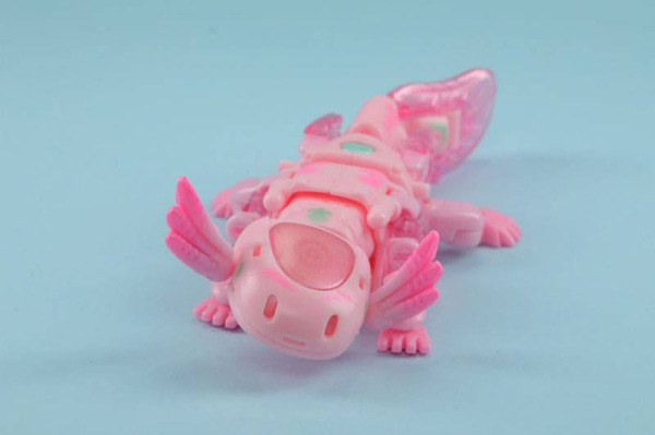 Beastbox Figure Cubes BB-63A Heatmiser (Axolotl) 10 cm 6