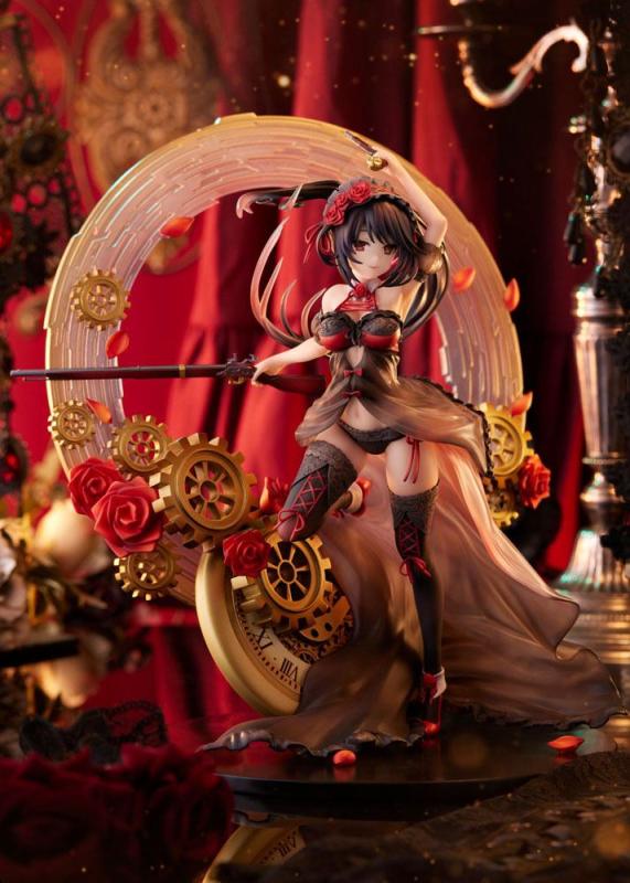 Date A Live IV PVC Statue 1/7 Kurumi Tokisaki Lingerie Swimwear Ver. 27 cm