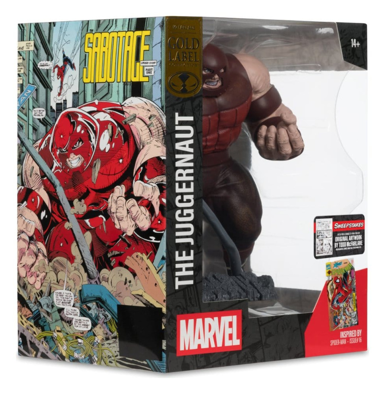 Marvel Collection PVC Statue 1/10 The Juggernaut (Spider-Man #16) Gold Label 17 cm 7