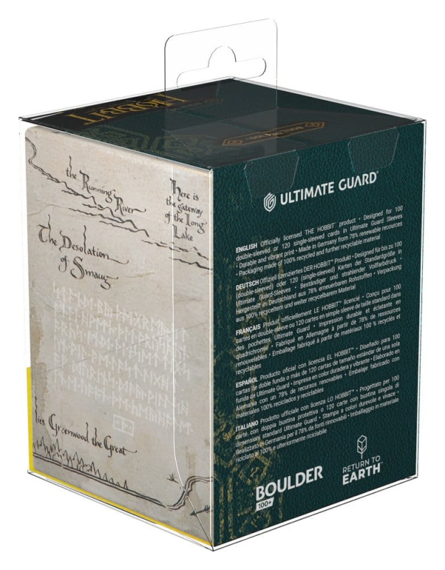 Ultimate Guard RTE Boulder 100+ The Hobbit™- Thrór's Map (Glow in the Dark) 7
