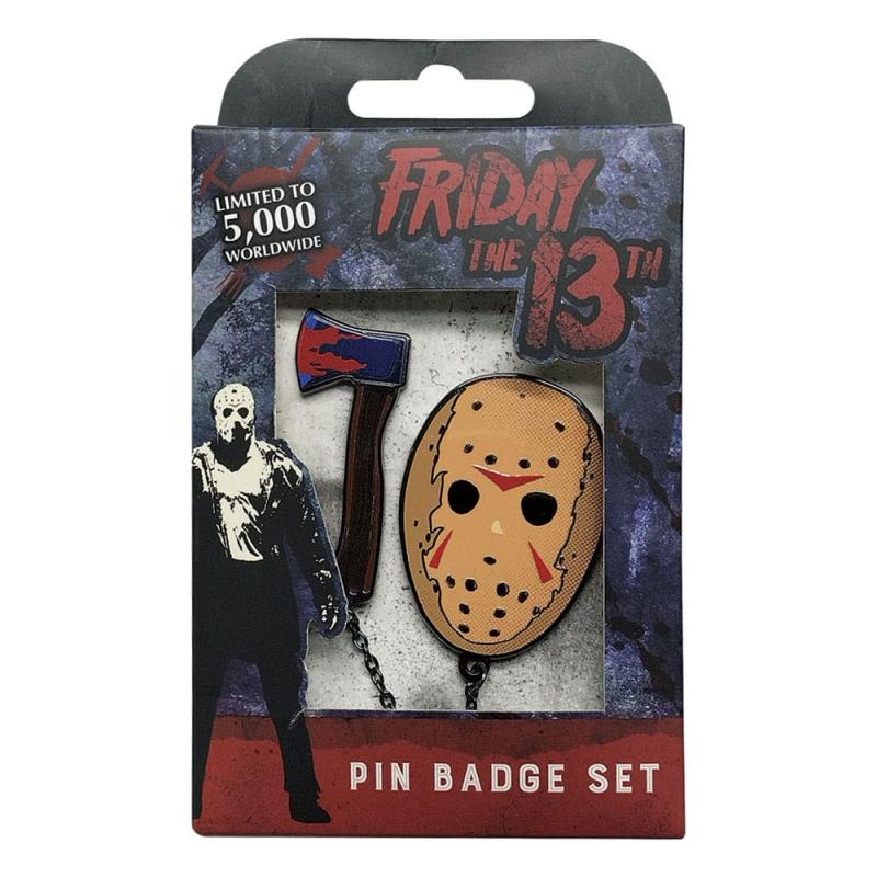 Friday the 13th Pin Badge 2-Pack