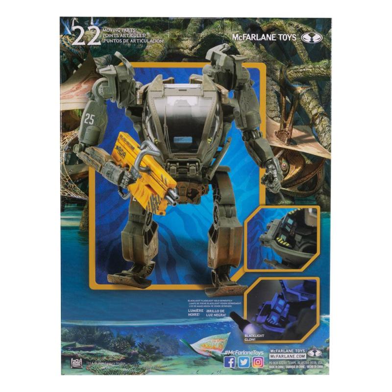 Avatar: The Way of Water Megafig Action Figure Amp Suit with Bush Boss FD-11 30 cm