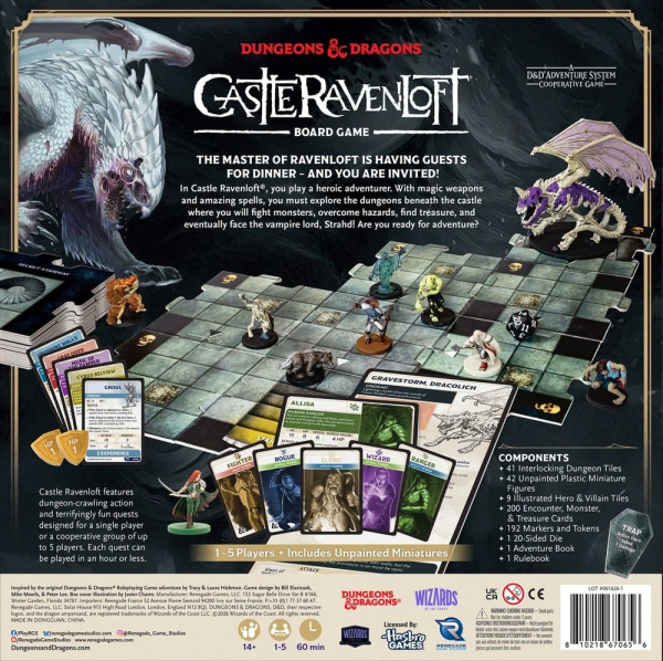 Dungeons & Dragons Board Game Castle Ravenloft *English Version* 1