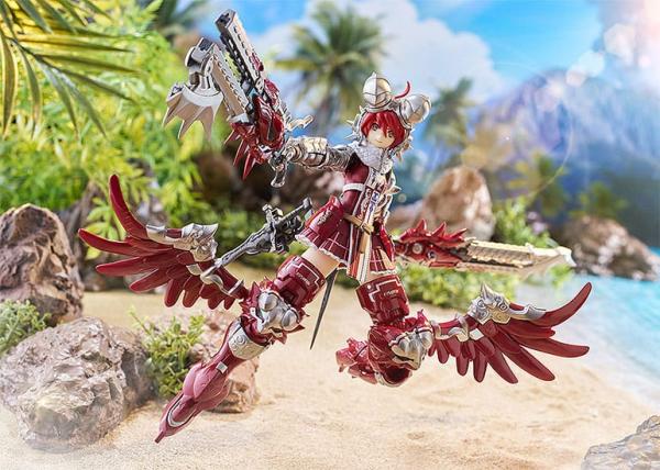 Godz Order Plastic Model Kit PLAMAX GO-03 Godwing Dragon Knight Ren Firedragon 17 cm 9