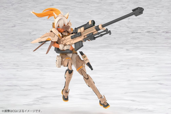 Megami Device Plastic Model 1/1 Yggdrasis Skoll Sharpshooter Tempest 16 cm 3