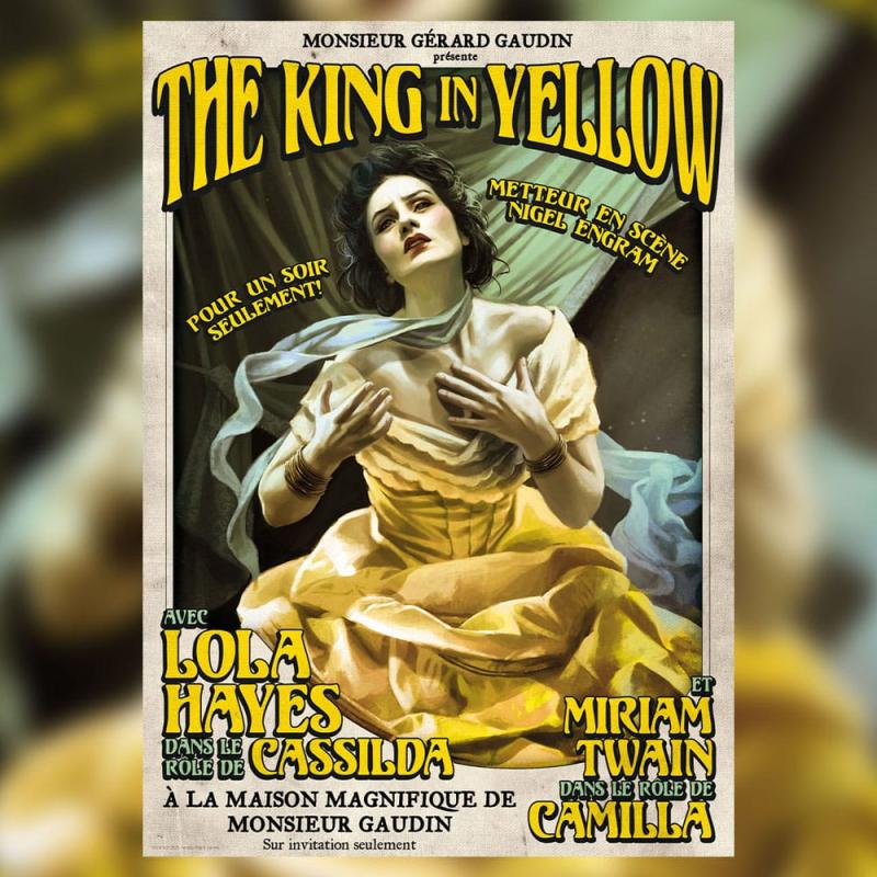 Arkham Horror Art Print The King In Yellow Limited Edition 42 x 30 cm