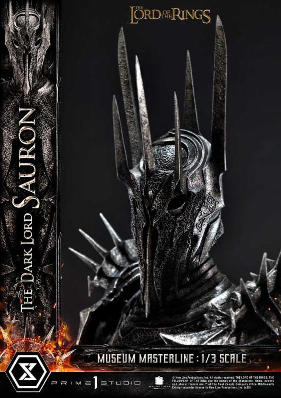 Lord of the Rings Museum Masterline Series Statue 1/3 The Dark Lord Sauron 117 cm 11