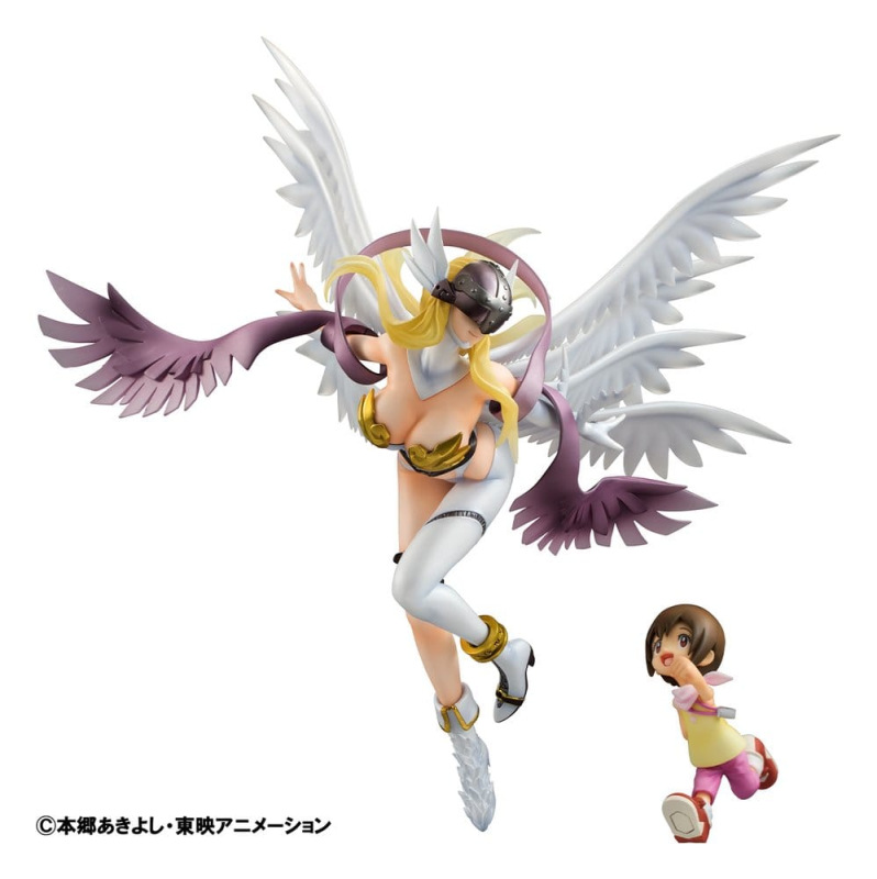 Digimon Adventure Precious G.E.M. Series PVC Statue Angewomon & Hikari Yagami 22 cm 5
