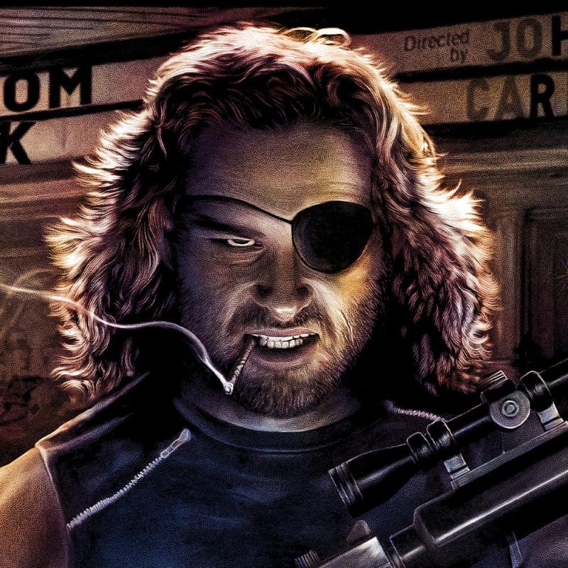 Escape from New York Art Print Snake Plissken 46 x 61 cm - unframed