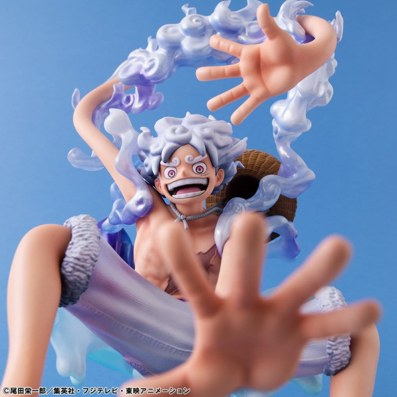 One Piece Portrait.Of.Pirates PVC Figure "Evolutionary History" Monkey D. Luffy "Gear Fifth" 26 cm 6