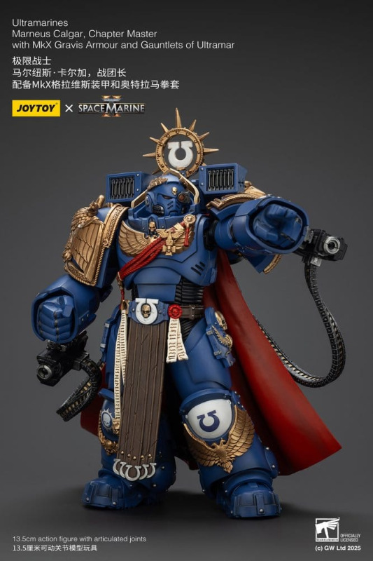 Warhammer 40,000 Action Figure Ultramarines Marneus Calgar, Chapter Master 14 cm 9