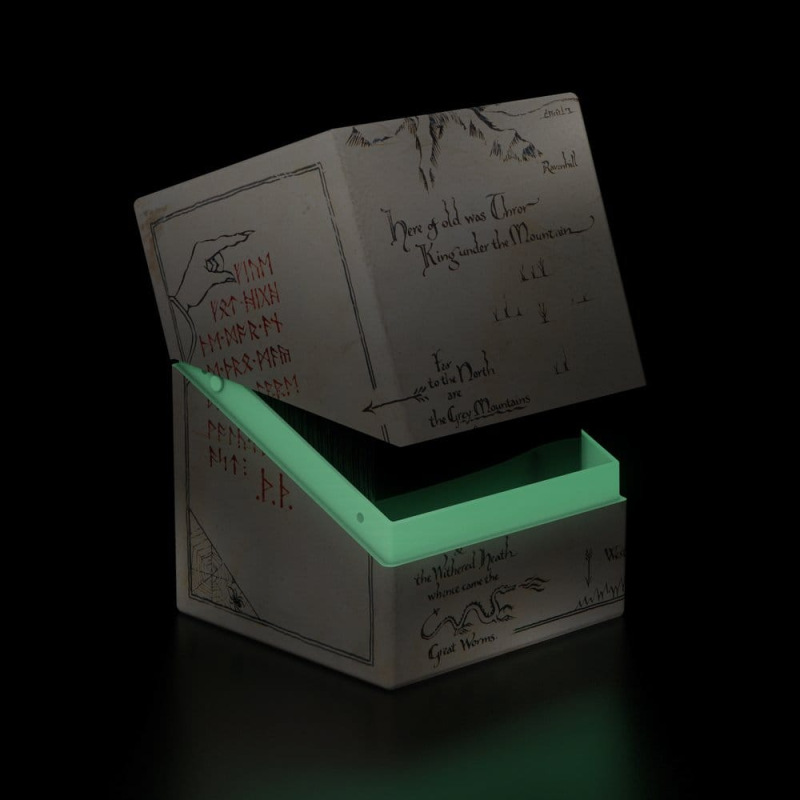 Ultimate Guard RTE Boulder 100+ The Hobbit™- Thrór's Map (Glow in the Dark) 10