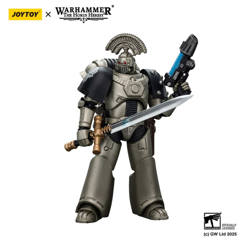 Warhammer The Horus Heresy Action Figure 1/18 lron Warriors MKVI Tactical Sergeant with Power Sword 6