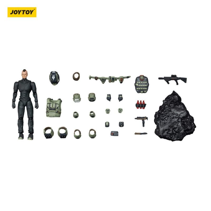 Steel Ride Corps Dark Source Action Figur Assaulter Marco 7 cm 9