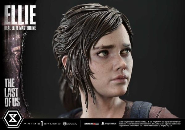 The Last of Us (Part I) Real Elite Masterline Statue 1/4 Ellie 46 cm 12
