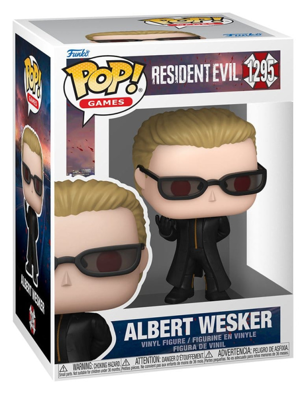 Resident Evil POP! Games Vinyl Figure Albert Wesker 9 cm 1