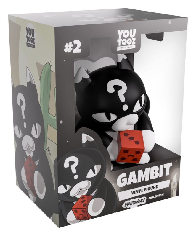 Mewgenics Vinyl Figure Gambit 9 cm 3