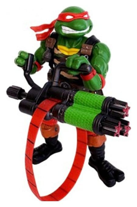Teenage Mutant Ninja Turtles x G.I. Joe Crossover Classics Action Figure Raphael x Roadblock 12 cm