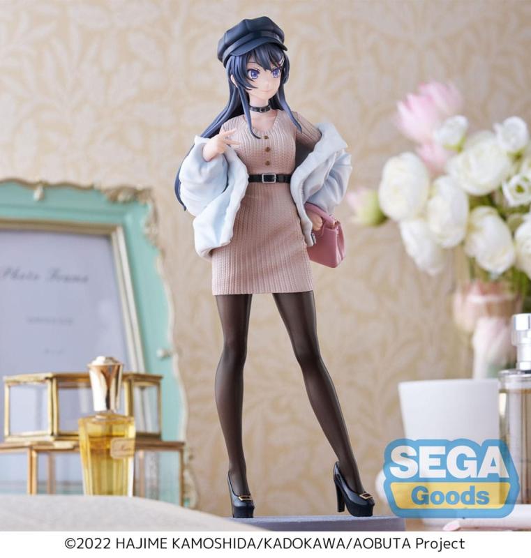 Rascal Does Not Dream of a Bunny Girl Senpai Luminasta PVC Statue Mai Sakurajima Casual Clothes Ver.