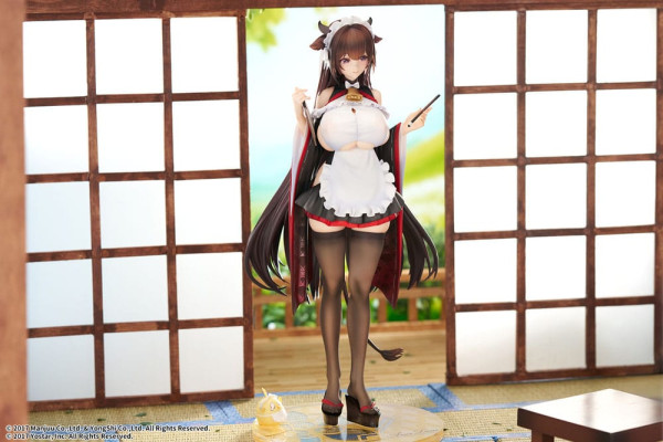Azur Lane PVC Statue 1/7 Kashino Tsumazuki Trouble Maid Ver. 26 cm 2
