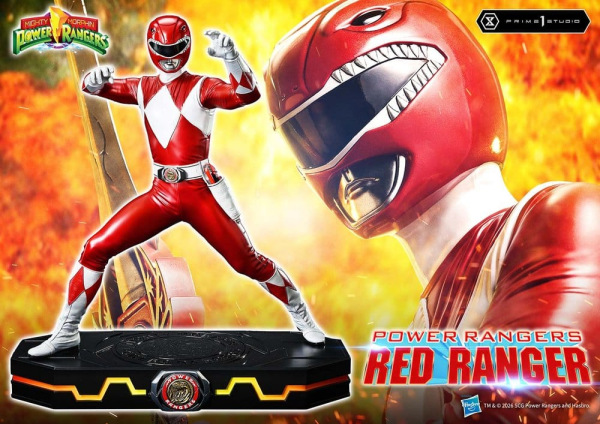 Mighty Morphin Power Rangers Premium Masterline Statue 1/4 Red Ranger 62 cm 1