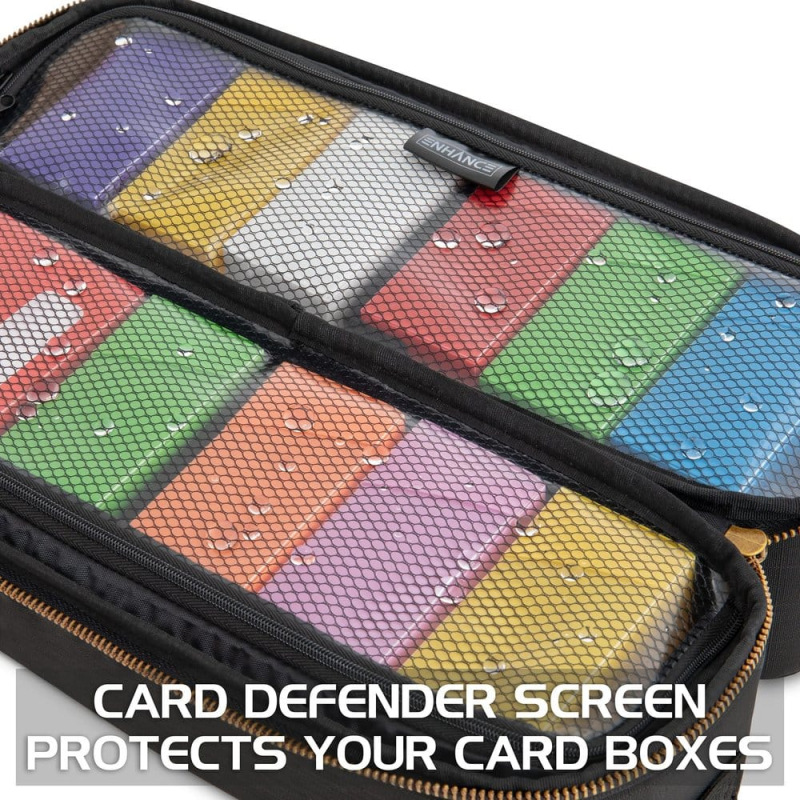 Enhance TCG Series Deckbox and Playmat Bag Black 1
