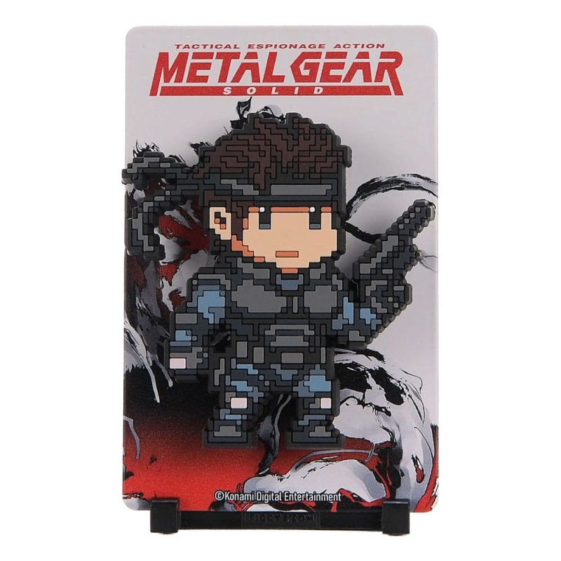 Metal Gear Solid 1 FiGGYZ Magnet Collectible Solid Snake 11 cm 1