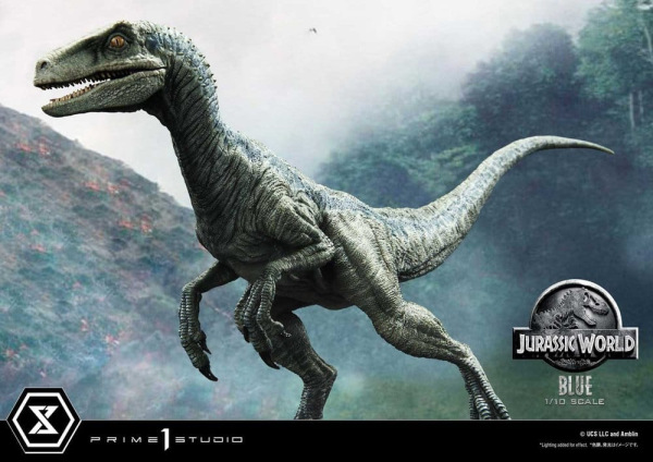 Jurassic World (Film) Prime Collectible Figures Statue 1/10 Blue 17 cm 3