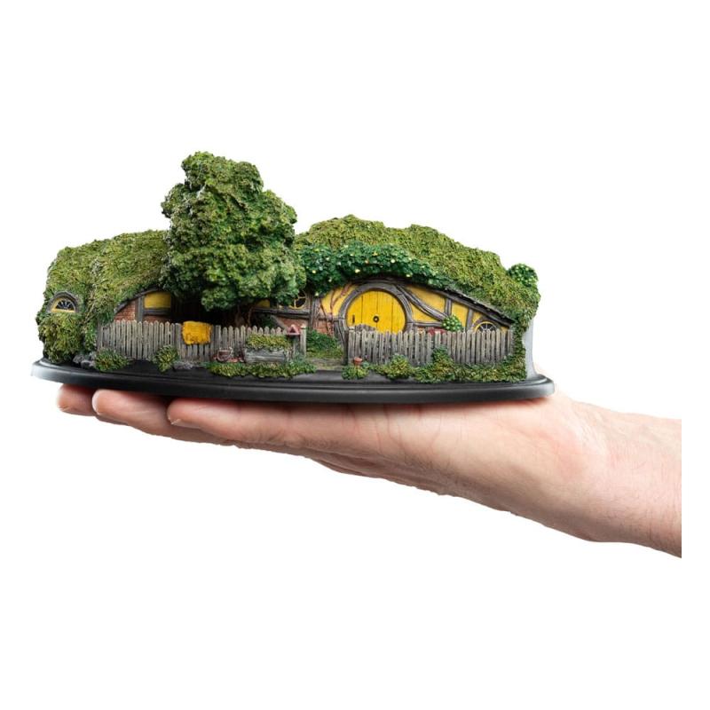 The Hobbit Statue Hobbit Hole - 25 Gandalf's Cutting 14 cm