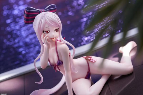 Overlord PVC Statue Desktop Cute Figure Shalltear Swimsuit Ver. 13 cm 3