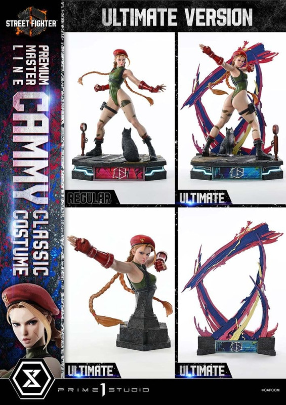 Street Fighter 6 Ultimate Premium Masterline Statue 1/4 Cammy Classic Costume Ultimate Version 54 cm 7