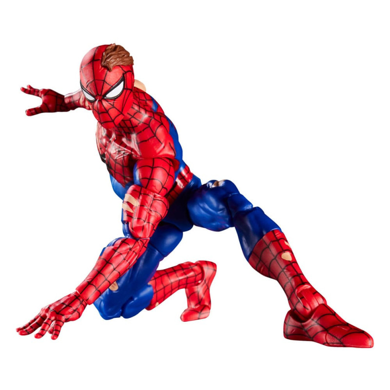Marvel Legends Magic: The Gathering Action Figure Battle-Damaged Spider-Man (plus Exclusive Foil Car 3