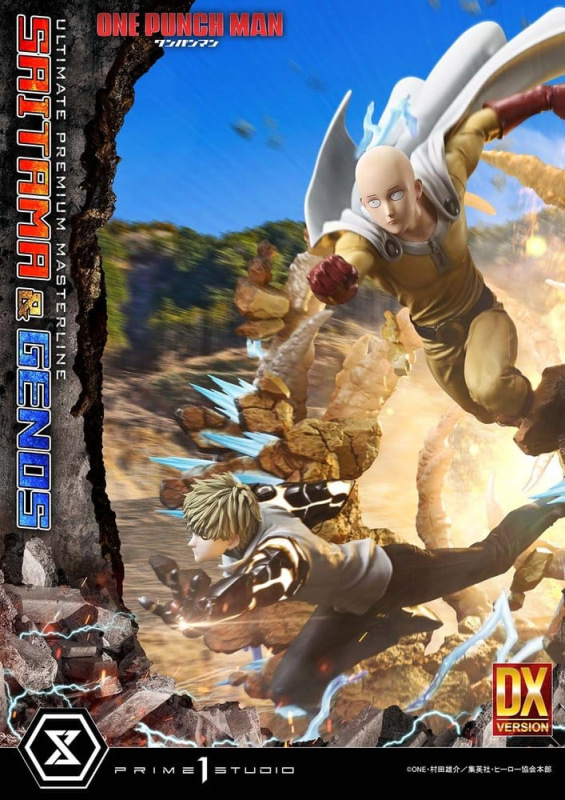 One-Punch Man Premium Masterline Series Statue 1/4 Saitama & Genos Deluxe Version 73 cm 13