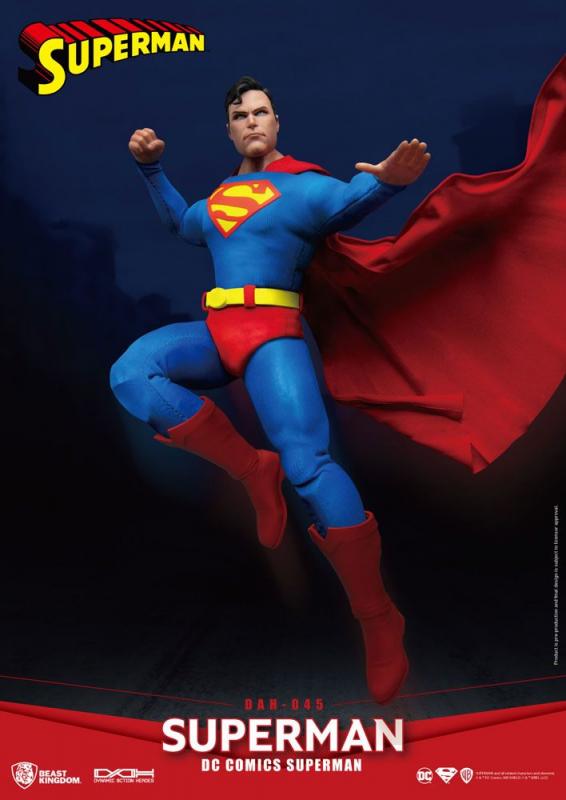 DC Comics: Superman 1/9 Dynamic 8ction Heroes Action Figure - Beast Kingdom Toys