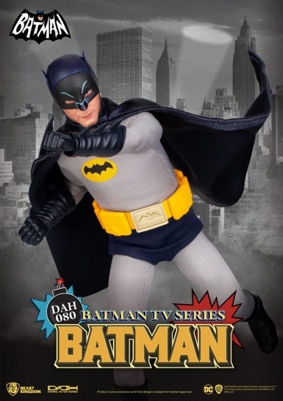 DC Comics Dynamic 8ction Heroes Action Figure 1/9 Batman TV Series Batman 24 cm