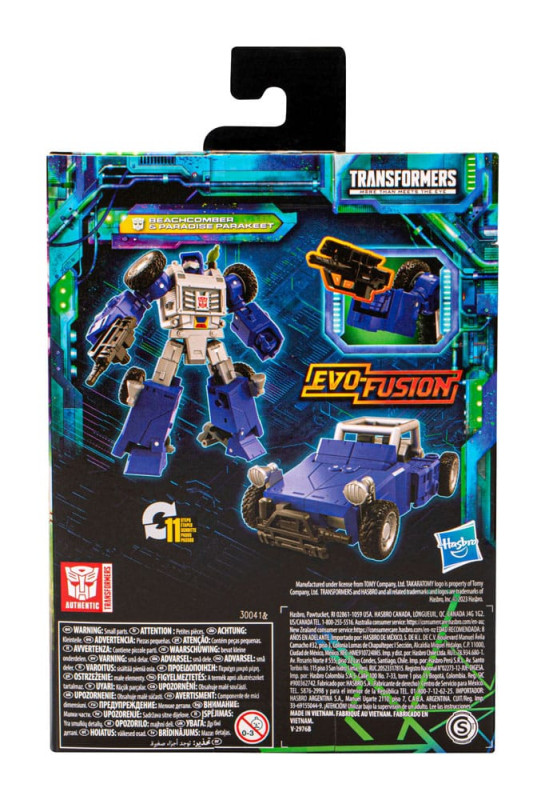 Transformers Generations Legacy Evolution Deluxe Class Action Figure Beachcomber & Paradise Parakeet 9