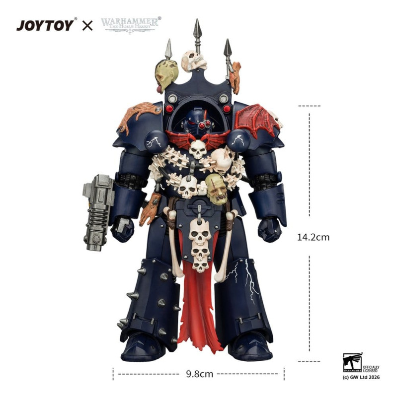 Warhammer The Horus Heresy Action Figure Night Lords Legion Praetor in Tartaros Terminator Armour 14 10