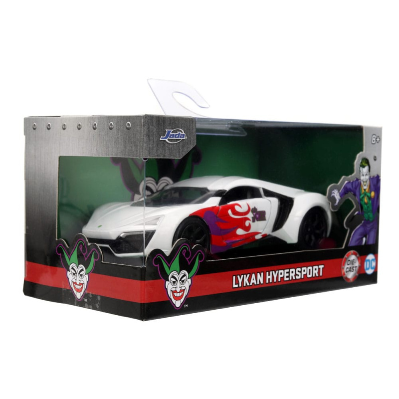 DC Comics Diecast Model 1/32 Lykan Hypersport Joker 4