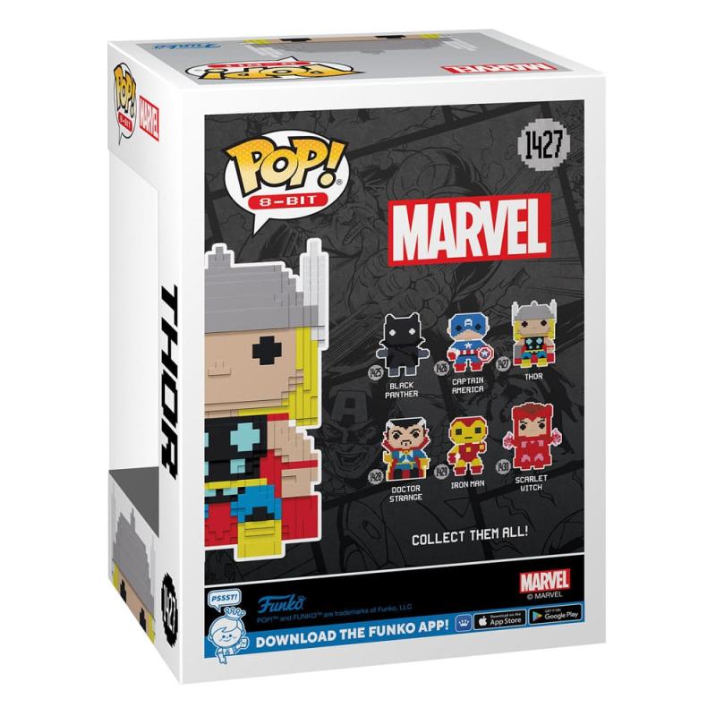 Marvel POP! 8-Bit Vinyl Figure Thor 9 cm 2