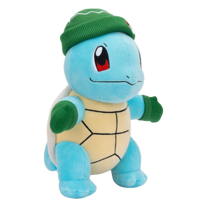 Pokémon Plush Figure Squirtle with Green Hat and Mittens 20 cm