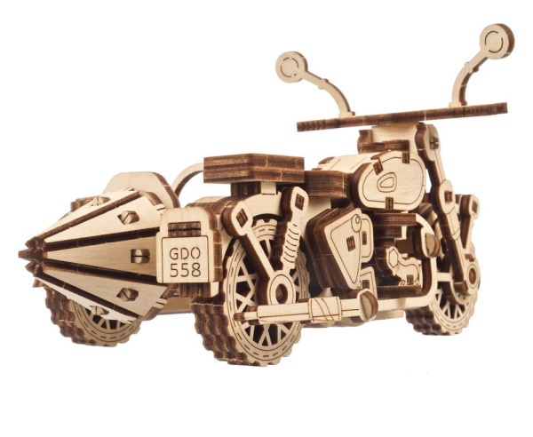 Harry Potter 3D Wooden Puzzle Hagrid's Flying Motorbike 14