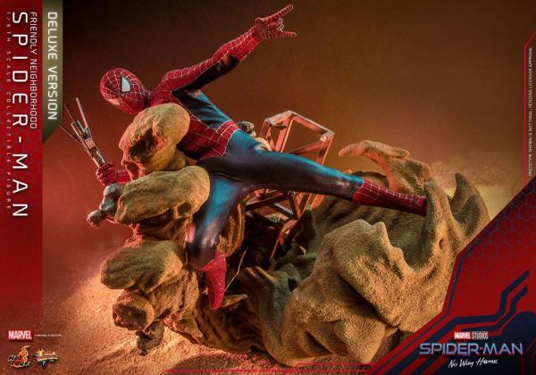 Spider-Man: No Way Home Movie Masterpiece Action Figure 1/6 Friendly Neighborhood Spider-Man (Deluxe