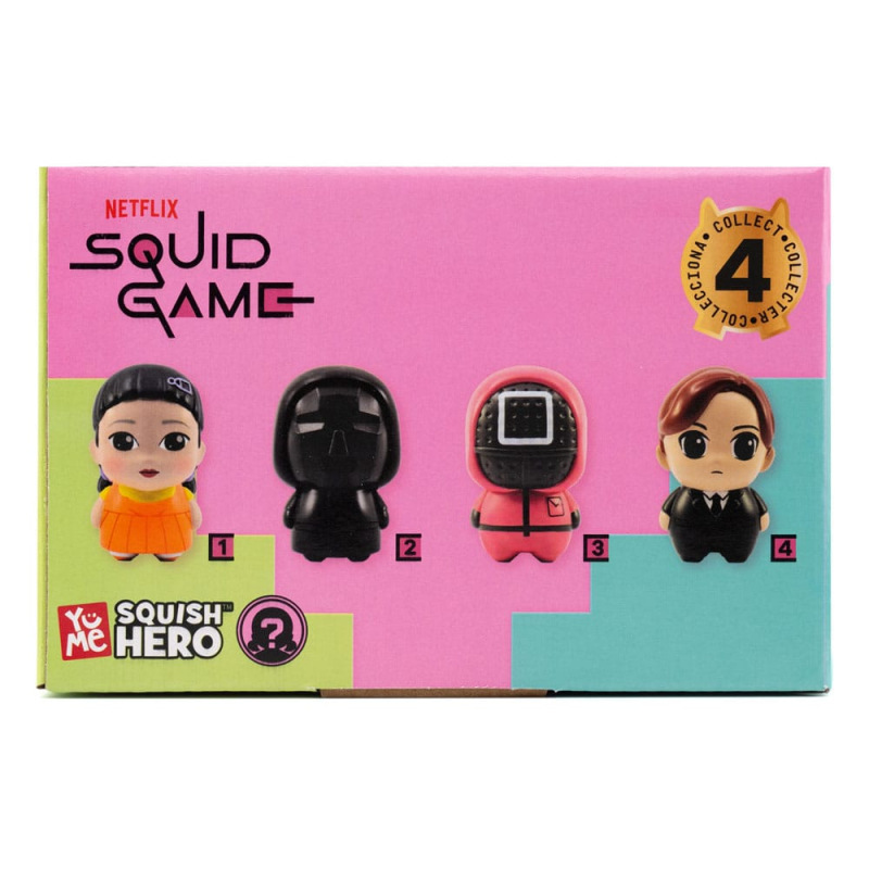 Squid Game Squish Hero Anti-Stress Figures 8 cm Display (12) 4