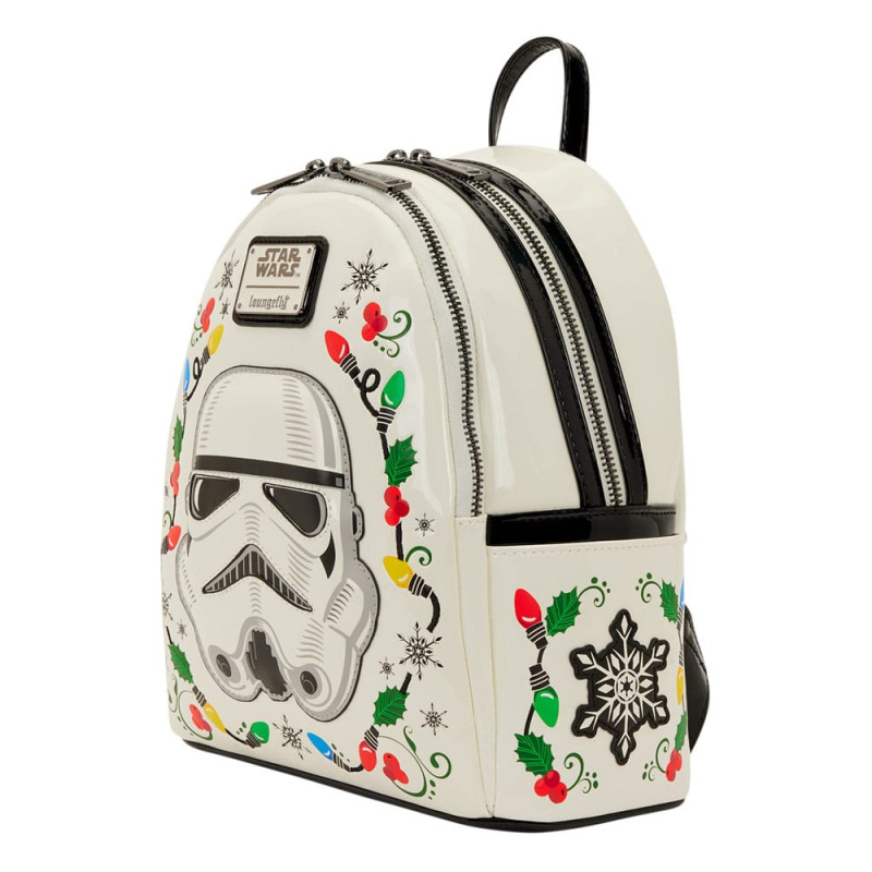 Star Wars by Loungefly Mini Backpack Stormtrooper Holiday 3