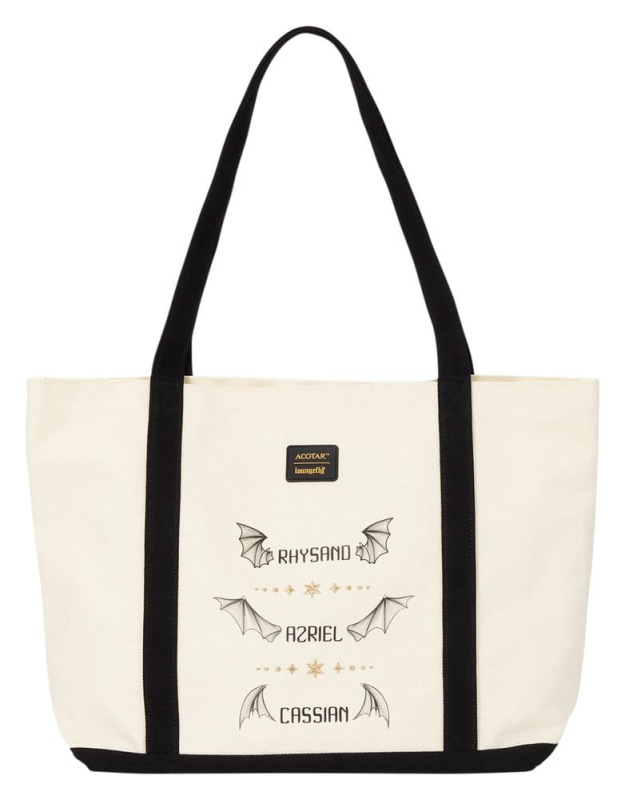 A Court of Thorns and Roses by Loungefly Tote Bag The Bat Boys 4